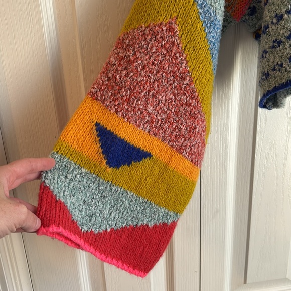 Free People Bring It On Cropped Turtleneck Sweater Size Medium - Picture 5 of 10